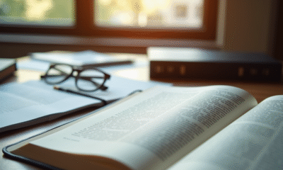 Bureau d'avocat avec code civil français et documents